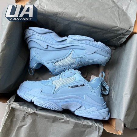 BALENCIAGA TRIPLE S TRAINER BLUE - BB205