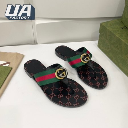 GUCCI WEB THONG SANDAL - GC215