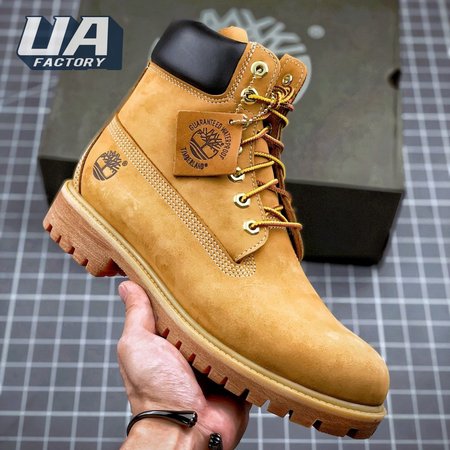 TIMBERLAND PREMIUM 6-INCH WATERPROOF BOOTS WHEAT NUBUCK - TBL001