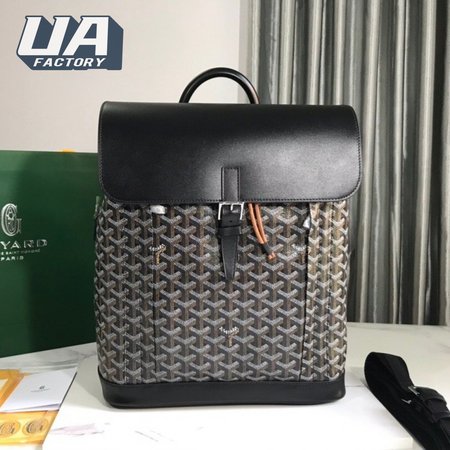 Goyard Alpin Backpack Goyardine Black