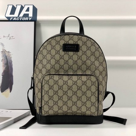 Gucci Backpack GG Supreme Small Beige/Ebony