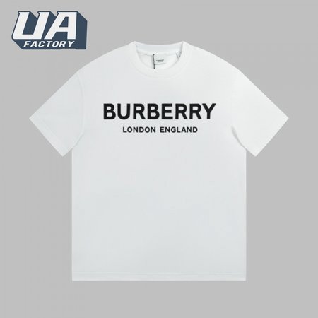 Burberry Logo Print Cotton T-shirt