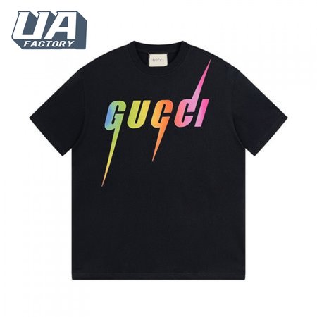 COTTON T-SHIRT WITH GUCCI BLADE PRINT