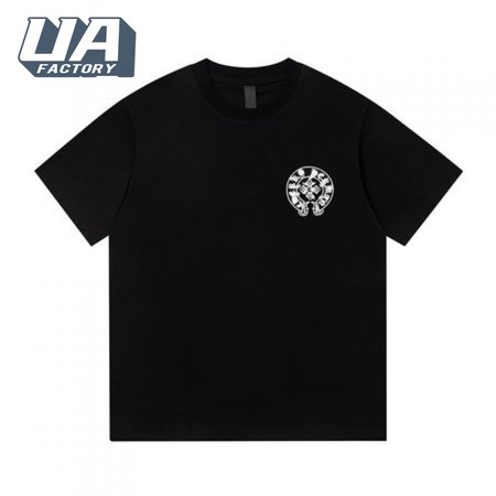 Chrome Hearts Crewneck Logo T-Shirt Black