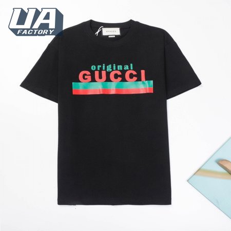 ORIGINAL GUCCI' PRINT OVERSIZE T-SHIRT BLACK