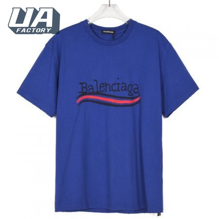 Balenciaga Political Embroidered Cotton t-shirt