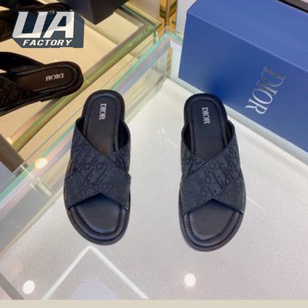 DIOR ALIAS SANDAL Black Dior Oblique Jacquard