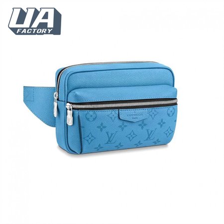 outdoor bumbag taigarama denim blue - bb02