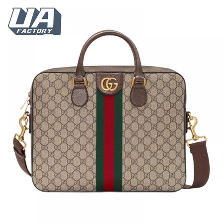 Gucci Canvas Ophidia GG Briefcase - GBC003