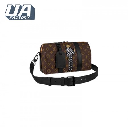 city keepall monogram canvas other in brown ldb037