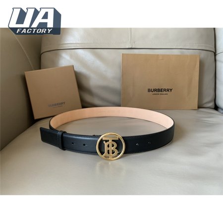 burberry B buckle belt