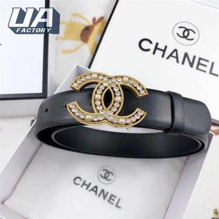 Chanel Leather Belt Buckle 30mm