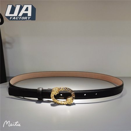 versace 2.0 collar buckle rivet belt