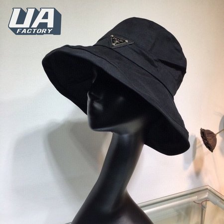 High Quality Prada Canvas foldable fisherman hat