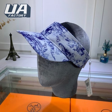 High Quality Christian Dior Blue and white porcelain hats