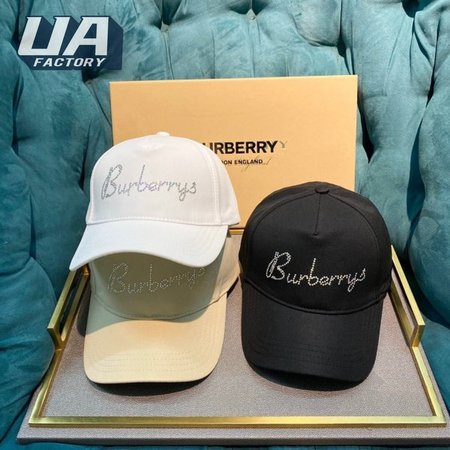 High Quality Burberry Rhinestone baseball 7 Star cap