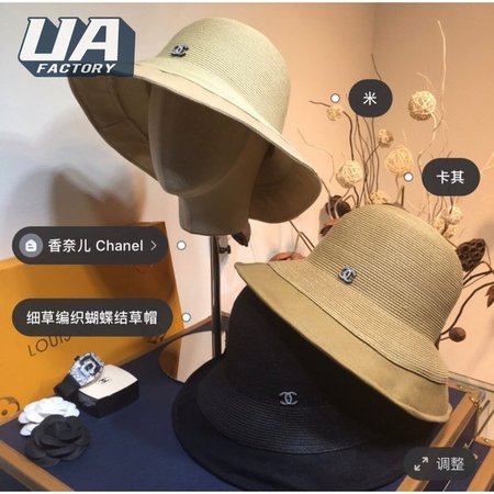 Wholesale CC design Fine straw woven hat bow