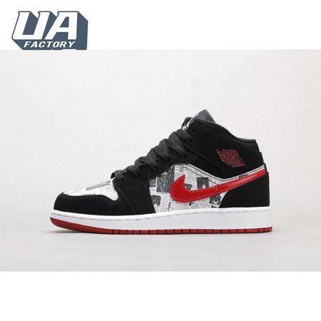 Air Jordan 1 Mid Newspaper Air Times 36-46