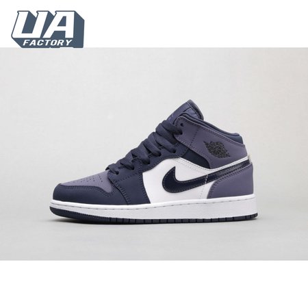 Air Jordan 1 Mid Obsidian Sanded Purple 36-46