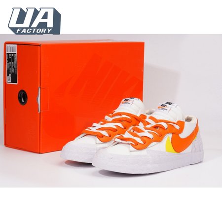 NK x Sacai Blazer Low "White Magma Orange" 36-46