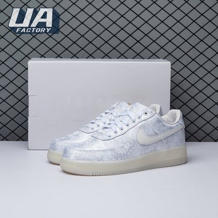 Nike CLOT x Air Force 1 White AO9286-100 36-46