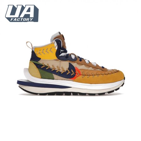 Nike Vaporwaffle sacai Jean Paul Gaultier Sesame Blue Size 36-45