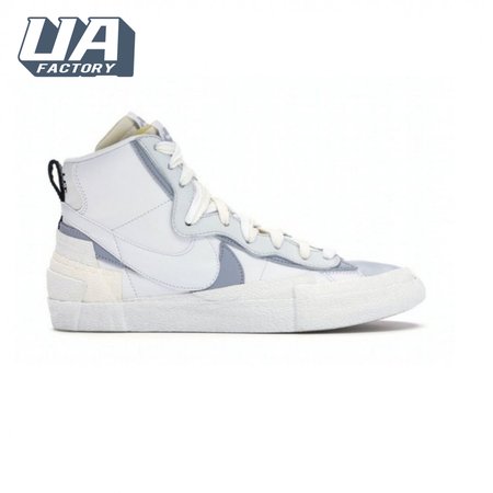 Sacai x Blazer Mid 'White Grey' Size 40-47.5