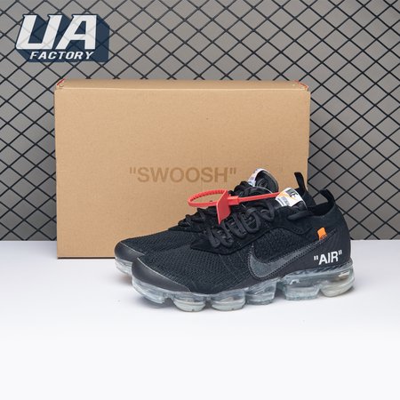 Nike Air VaporMax Off-White Black (2018) AA3831-002 Size 36-46