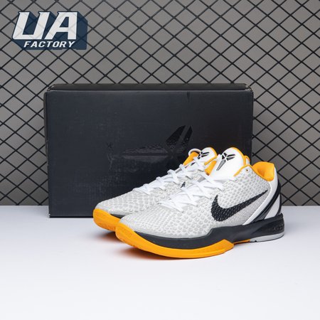 Kobe 6 Protro Playoff Pack White Del Sol CW2190-100 Size 40-47.5