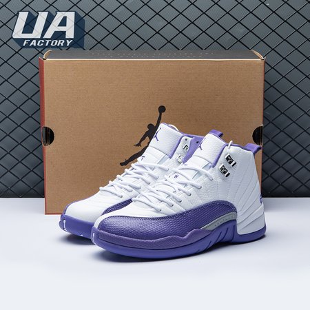 Air Jordan 12 White Purple Size 40-47.5