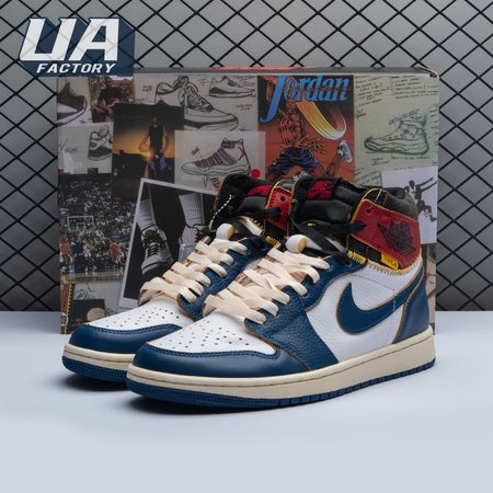 Jordan 1 Retro High Union Los Angeles Blue Toe Size 40-47.5