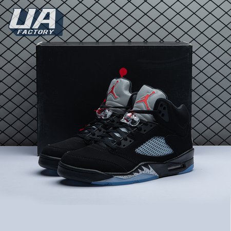 Jordan 5 Retro Black Metallic (2016) 845035-003 Size 40-47.5