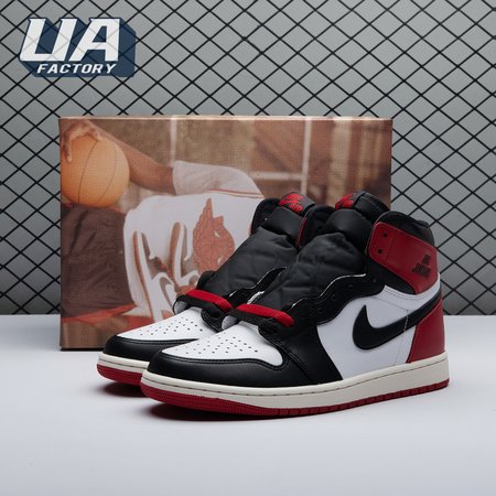 Jordan 1 Retro High OG 'Black Toe Reimagined' DZ5485 106 Size 36-47.5