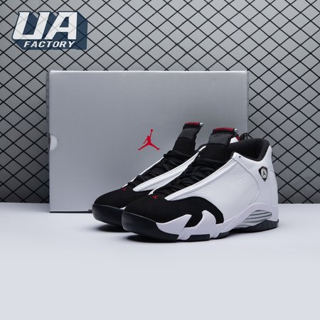 Air Jordan 14 "Black Toe" 487471-160 Size 40-47.5