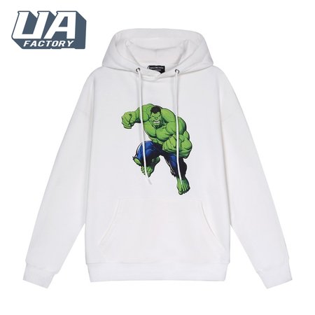 Balenciaga The Hulk Hoodie (B13) White