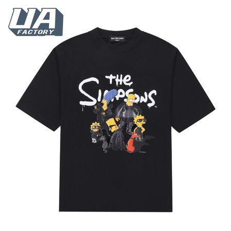 Balenciaga The Simpsons T-Shirt (B50) Black