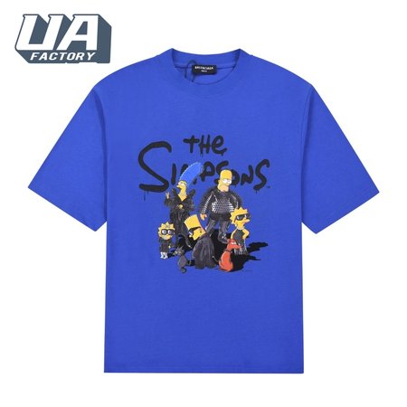 Balenciaga The Simpsons T-Shirt (B50) Blue