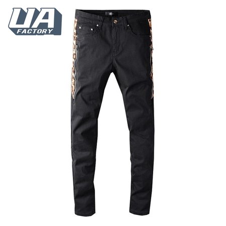 Amiri Cheeta Jeans Black