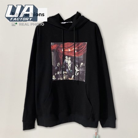 Off White Caravaggio Painting Hoodie