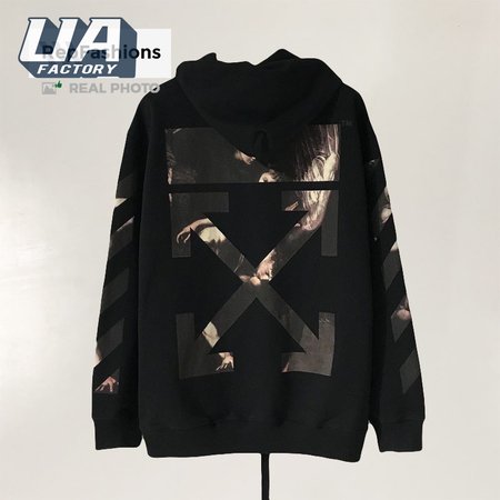 Off White Caravaggio Diag Arrow Hoodie