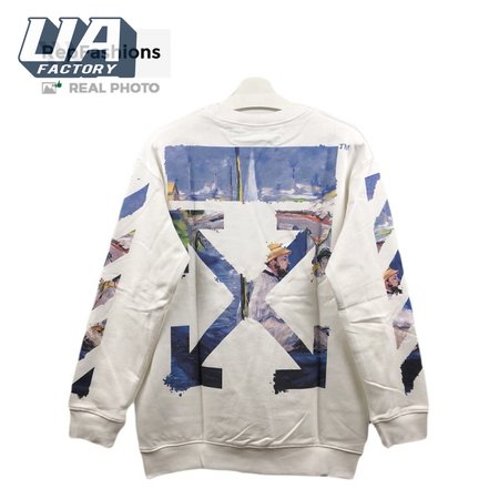 Off White Colored Diag Arrows Sweatshirt SS19