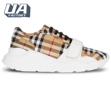 BURBERRY VINTAGE CHECK COTTON SNEAKER - BBR1