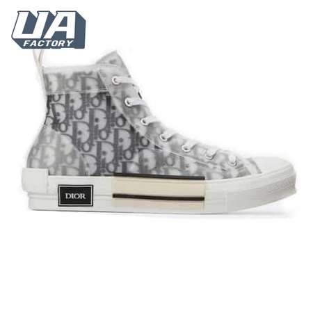 DIOR "B23" HIGH-TOP DIOR OBLIQUE SNEAKER - CD14