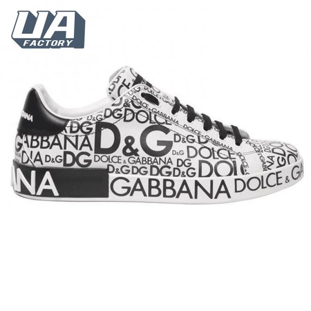 DOLCE & GABBANA LOGO PRINT SNEAKERS - DG13